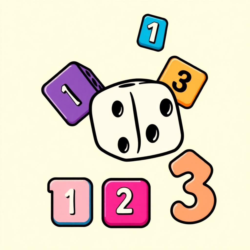 Number Words illustration